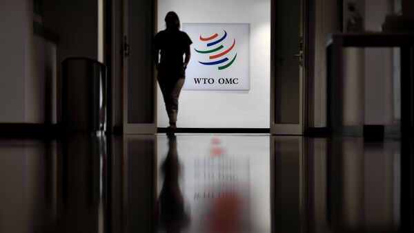 Лого WTO - 俄罗斯卫星通讯社