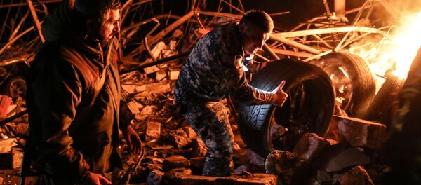 Последствия обстрелов в Степанакерте Последствия обстрелов в Степанакерте - 俄羅斯衛星通訊社