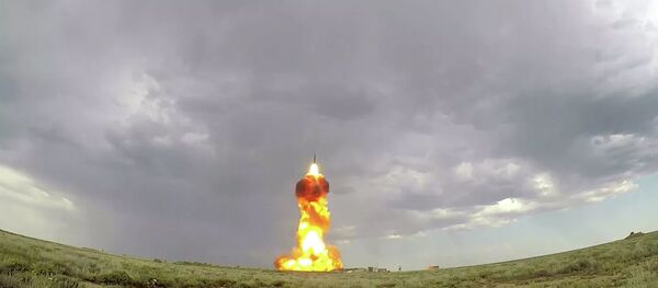 Испытательный пуск новой противоракеты системы ПРО - 俄羅斯衛星通訊社