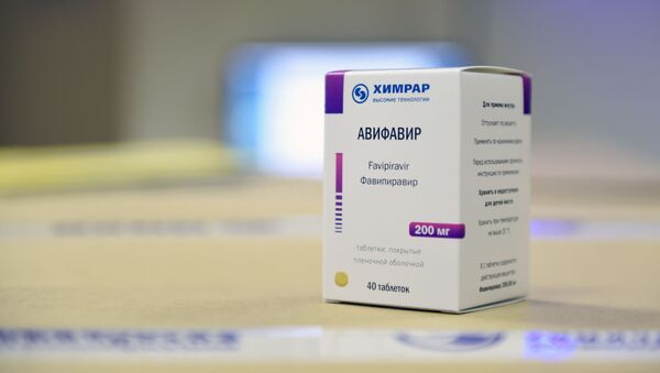  Отечественный противовирусный препарат для лечения COVID-19 Авифавир, который производится на предприятии группы компаний ХимРар. - 俄羅斯衛星通訊社