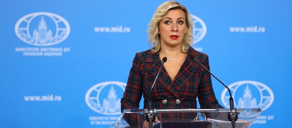 Официальный представитель Министерства иностранных дел России Мария Захарова - 俄罗斯卫星通讯社