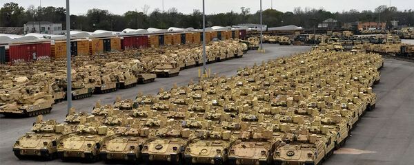 Американская военная техника перед переброской в Европу для участия в учениях DEFENDER-Europe 20 - 俄罗斯卫星通讯社