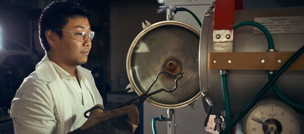 На фото сотрудник Laboratory of Hybrid Nanostructured Materials - 俄羅斯衛星通訊社