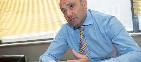 Чрезвычайный и Полномочный посол Армении в России Вардан Тоганян во время интервью агенству Sputnik Армения Чрезвычайный и Полномочный посол Армении в России Вардан Тоганян во время интервью агенству Sputnik Армения - 俄罗斯卫星通讯社