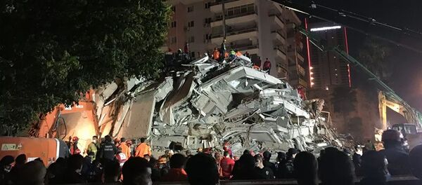 Последствия землетрясения в Измире - 俄罗斯卫星通讯社