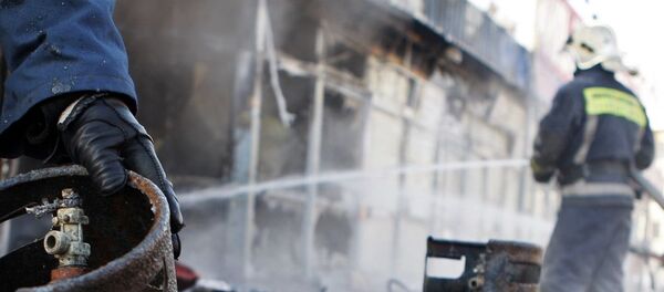 газовый балон - 俄罗斯卫星通讯社