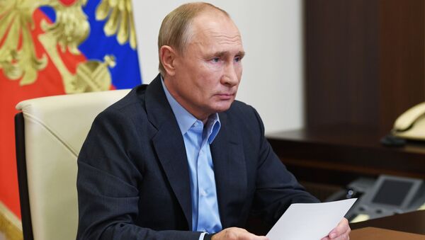 Президент РФ В. Путин провел совещание по финансированию и развитию космической отрасли - 俄罗斯卫星通讯社