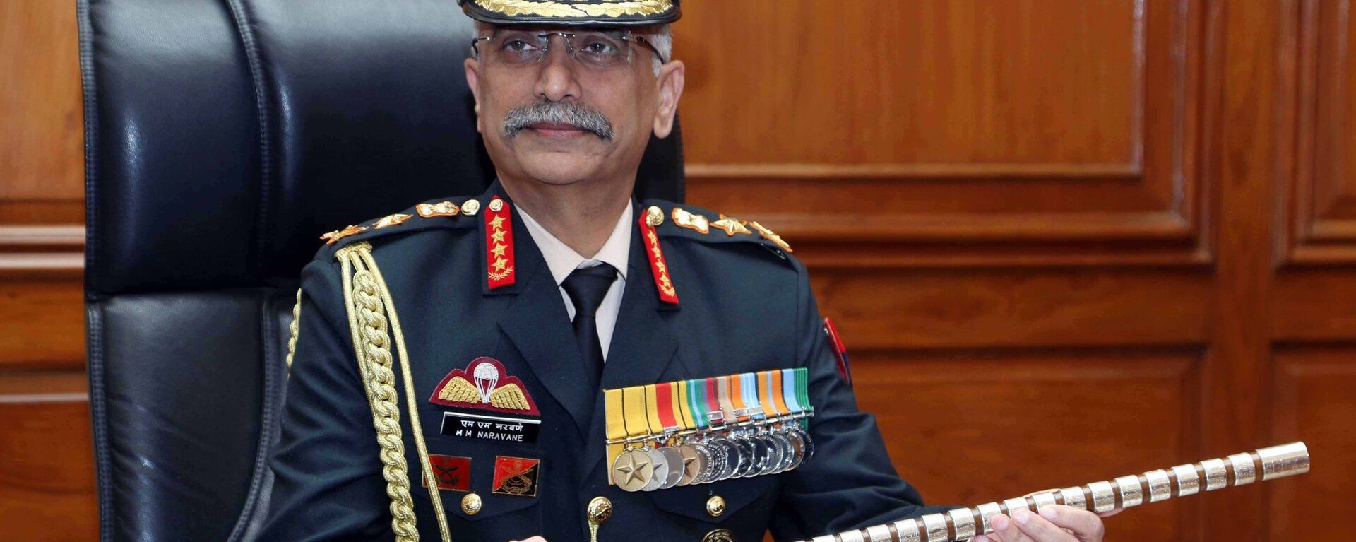 印度陆军司令纳拉瓦内将军 