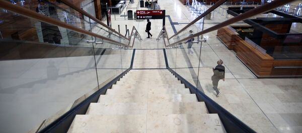 Интерьер нового международного аэропорта Берлин-Бринденбург имени Вилли Брандта в Германии Интерьер нового международного аэропорта Берлин-Бринденбург имени Вилли Брандта в Германии - 俄罗斯卫星通讯社