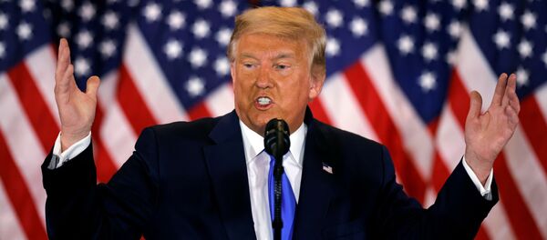 Дональд Трамп во время выступления после выборов - 俄罗斯卫星通讯社