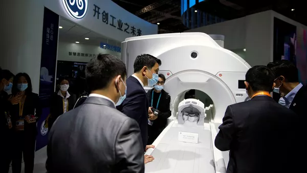 Открытие третьей экспортной выставки China International Import Expo (CIIE) в Шанхае - 俄羅斯衛星通訊社