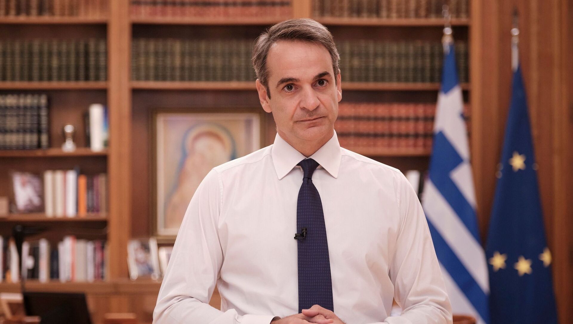 希腊新领导人在总统官邸宣誓就职 拍摄“全家福”-搜狐大视野-搜狐新闻
