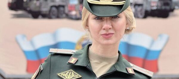 Лейтенант РВСН Кристина Заворотная  - 俄羅斯衛星通訊社