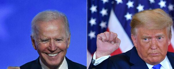 Трамп Байден  - 俄罗斯卫星通讯社