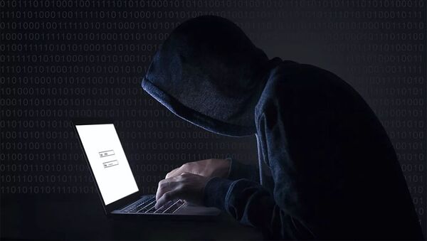 Хакер за компьютером - 俄羅斯衛星通訊社