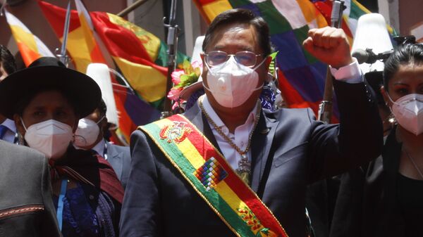 玻利维亚总统路易斯·阿尔塞 - 俄罗斯卫星通讯社