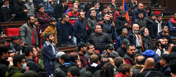 Ситуация в Ереване - 俄罗斯卫星通讯社