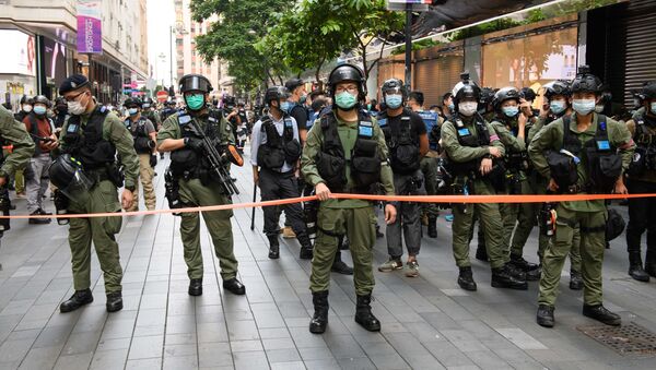 Полиция Гонконга - 俄罗斯卫星通讯社