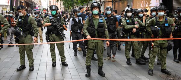 Полиция Гонконга - 俄罗斯卫星通讯社