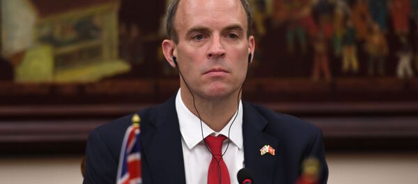 Глава МИД Великобритании Доминик Рааб - 俄罗斯卫星通讯社