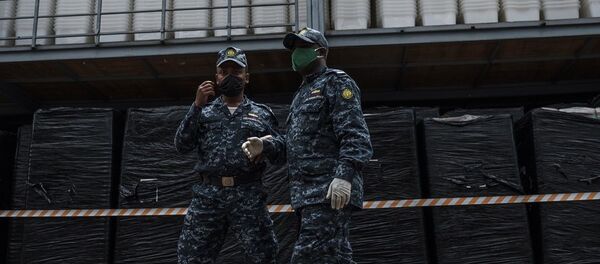 Police officers guard ballot boxes in a warehouse of the National Election Board of Ethiopia (NEBE), in Addis Ababa, Ethiopia, on October 2, 2020. (Photo by EDUARDO SOTERAS / AFP) Police officers guard ballot boxes in a warehouse of the National Election Board of Ethiopia (NEBE), in Addis Ababa, Ethiopia, on October 2, 2020. (Photo by EDUARDO SOTERAS / AFP) - 俄罗斯卫星通讯社
