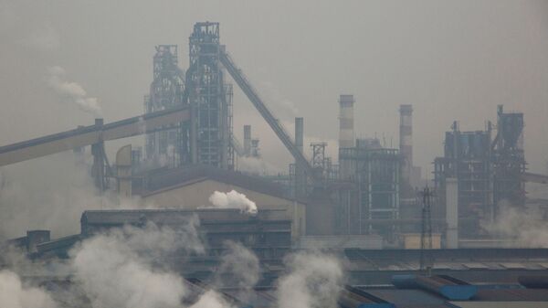 Загрязнение воздуха в Китае - 俄羅斯衛星通訊社