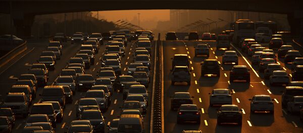 Час пик в Пекине - 俄羅斯衛星通訊社