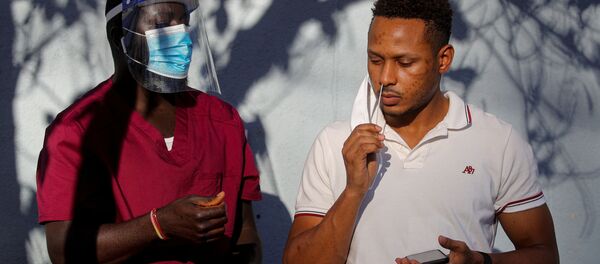 Коронавирус в США - 俄罗斯卫星通讯社