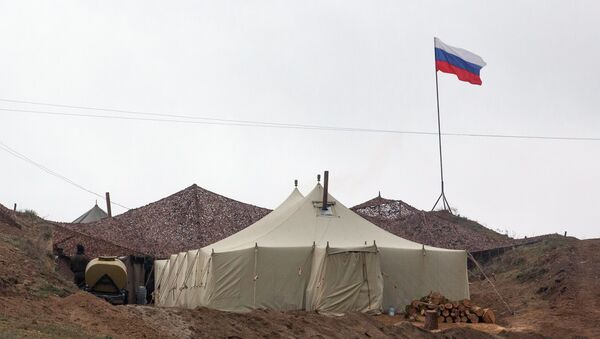 База российских миротворцев в Нагорном Карабахе - 俄羅斯衛星通訊社