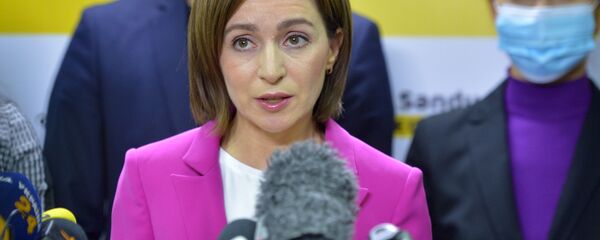 Майя Санду - 俄罗斯卫星通讯社