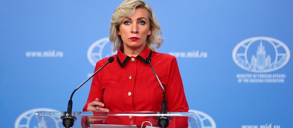 Официальный представитель Министерства иностранных дел России Мария Захарова - 俄羅斯衛星通訊社