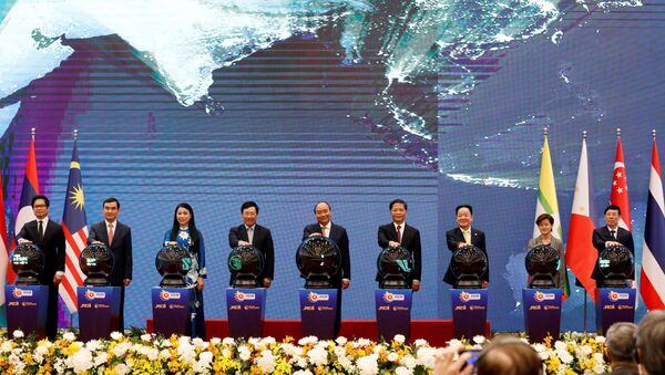 Саммит АСЕАН во Вьетнаме 14 ноября 2020 - 俄羅斯衛星通訊社