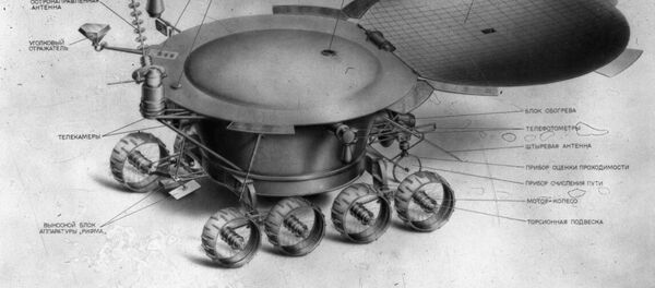 Устройство передвижной лаборатории Луноход-1 - 俄罗斯卫星通讯社