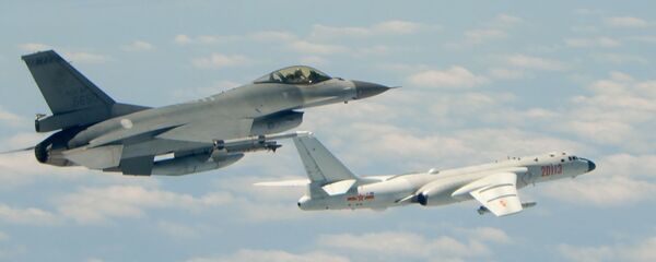 Бомбардировщико H-6K. Тайвань - 俄羅斯衛星通訊社