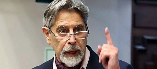 Франсиско Сагасти - 俄羅斯衛星通訊社