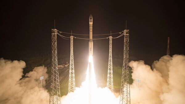 Запуск ракеты Vega с космодрома Куру, Французская Гвиана - 俄罗斯卫星通讯社