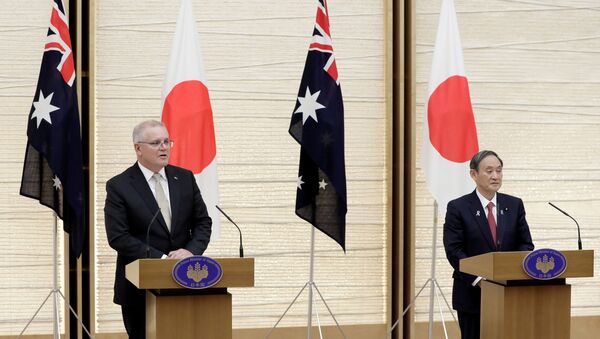 Визит премьер-министра Австралии Скотта Моррисона в Японию. 17 ноября 2020 - 俄羅斯衛星通訊社