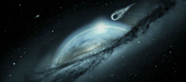 Падение метеорита на Землю - 俄罗斯卫星通讯社