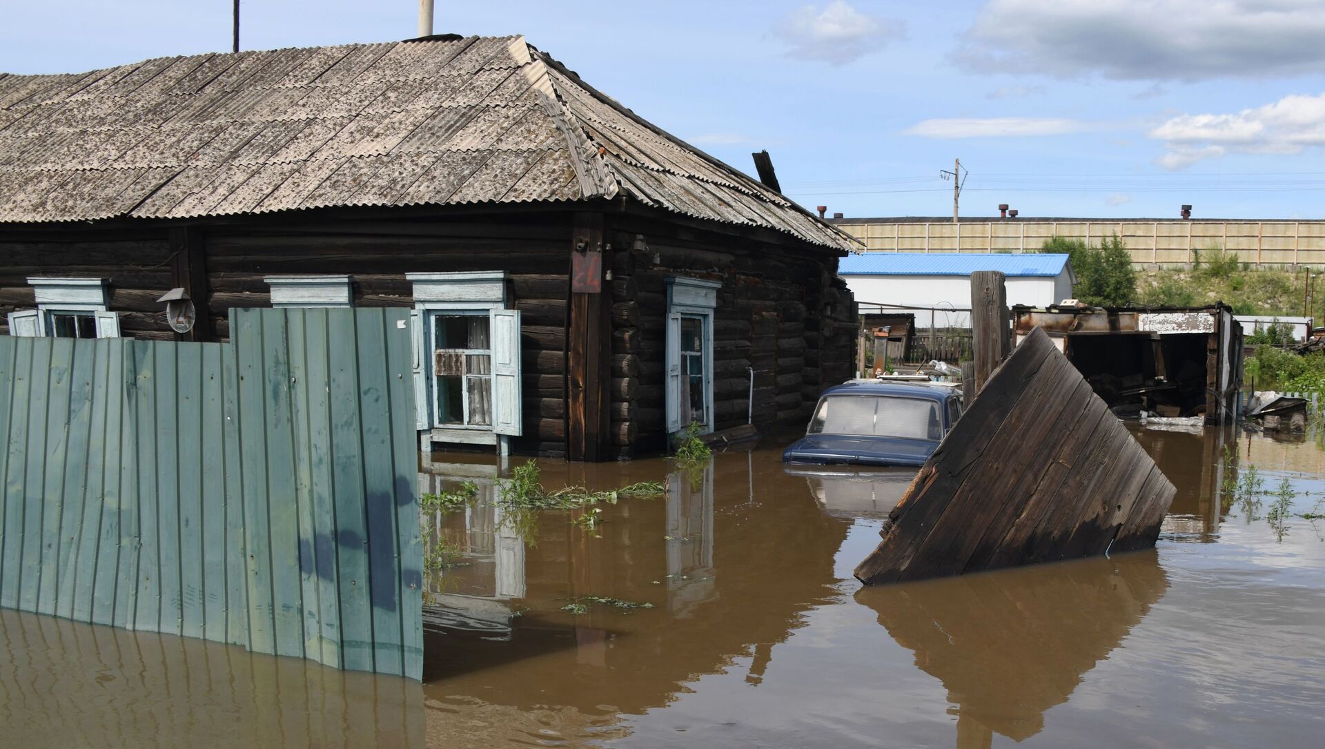 俄外貝加爾邊疆區政府宣佈八個地區進入洪災緊急狀態 - 俄羅斯衛星通訊社, 1920, 18.06.2021