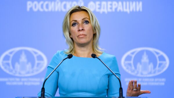 Официальный представитель Министерства иностранных дел России Мария Захарова  - 俄罗斯卫星通讯社