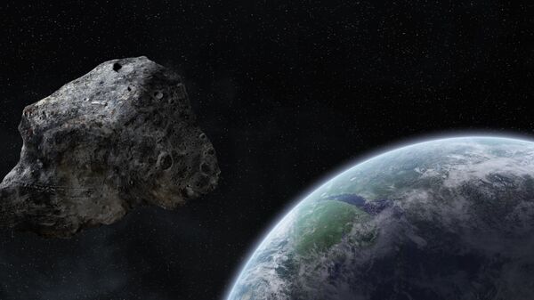 Астероид над Землей - 俄罗斯卫星通讯社