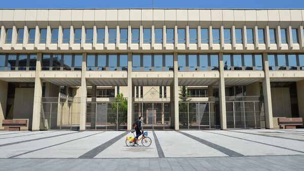 Здание высшего законодательного органа Литвы - Сейм Литовской Республики - 俄羅斯衛星通訊社