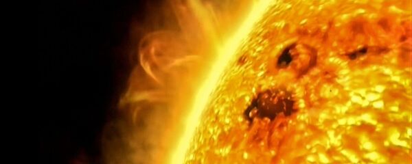 Магнитные волны на солнце - 俄羅斯衛星通訊社