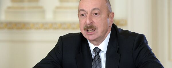 Президент Азербайджана Ильхам Алиев - 俄罗斯卫星通讯社