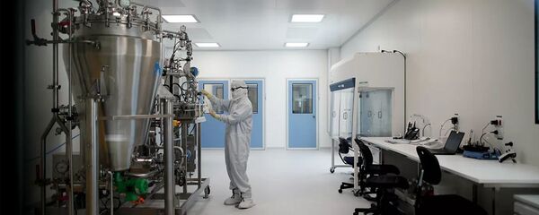 Работа над британской вакциной от коронавируса AstraZeneca Работа над британской вакциной от коронавируса AstraZeneca - 俄罗斯卫星通讯社