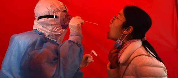 Тестирование на COVID-19 в Тяньцзине, Китай - 俄羅斯衛星通訊社