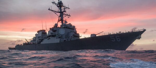 Эсминец ВМС США «Джон Маккейн» Эсминец ВМС США «Джон Маккейн» - 俄罗斯卫星通讯社