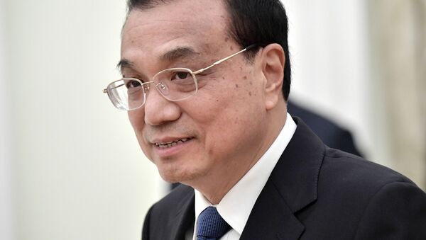 Премьер Государственного совета КНР Ли Кэцян  - 俄罗斯卫星通讯社