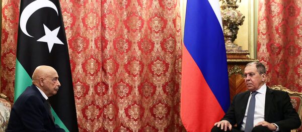 Сергей Лавров и Акила Салех - 俄羅斯衛星通訊社