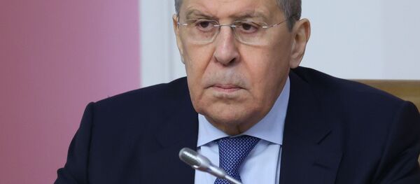 Министр иностранных дел России Сергей Лавров в Минске - 俄罗斯卫星通讯社